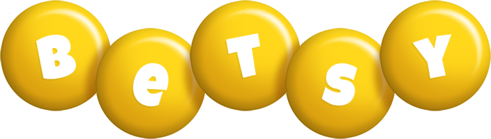 Betsy candy-yellow logo