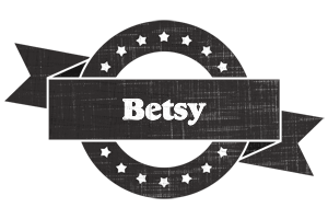 Betsy grunge logo