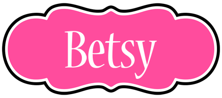 Betsy invitation logo