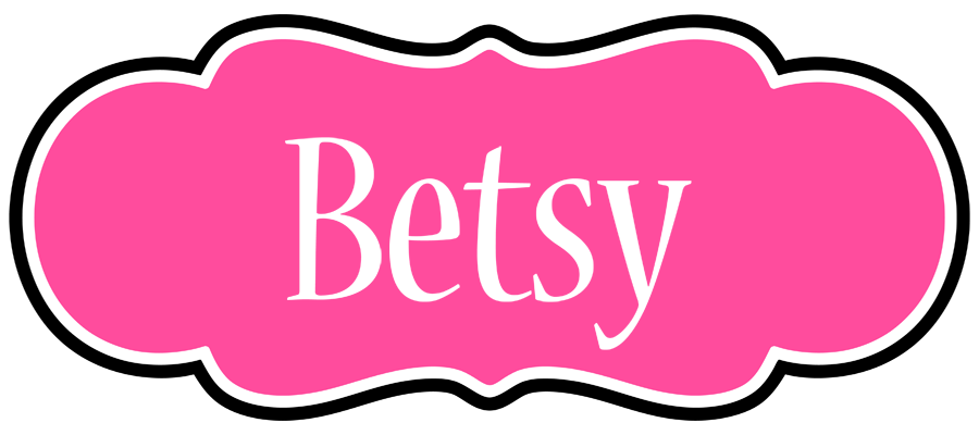 Betsy invitation logo