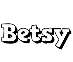 Betsy snowing logo