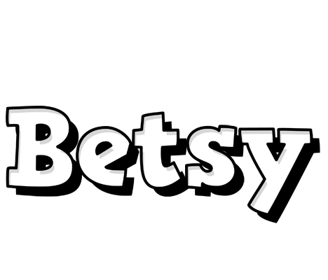 Betsy snowing logo
