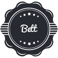 Bett badge logo