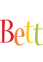 Bett birthday logo