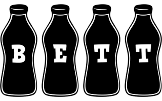 Bett bottle logo