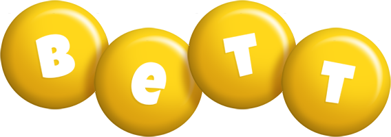 Bett candy-yellow logo