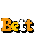 Bett cartoon logo