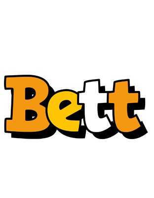 Bett cartoon logo
