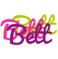 Bett flowers logo