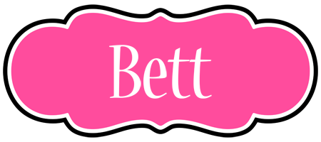 Bett invitation logo