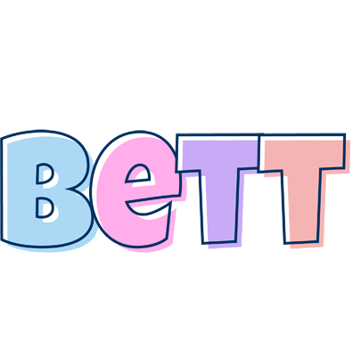 Bett pastel logo