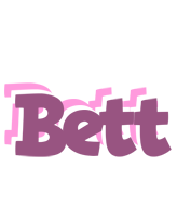 Bett relaxing logo