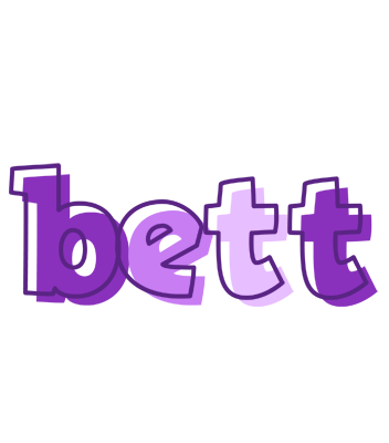 Bett sensual logo