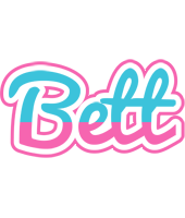 Bett woman logo