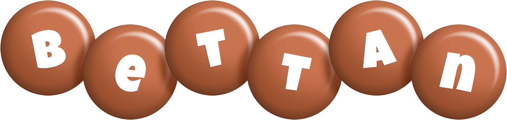 Bettan candy-brown logo