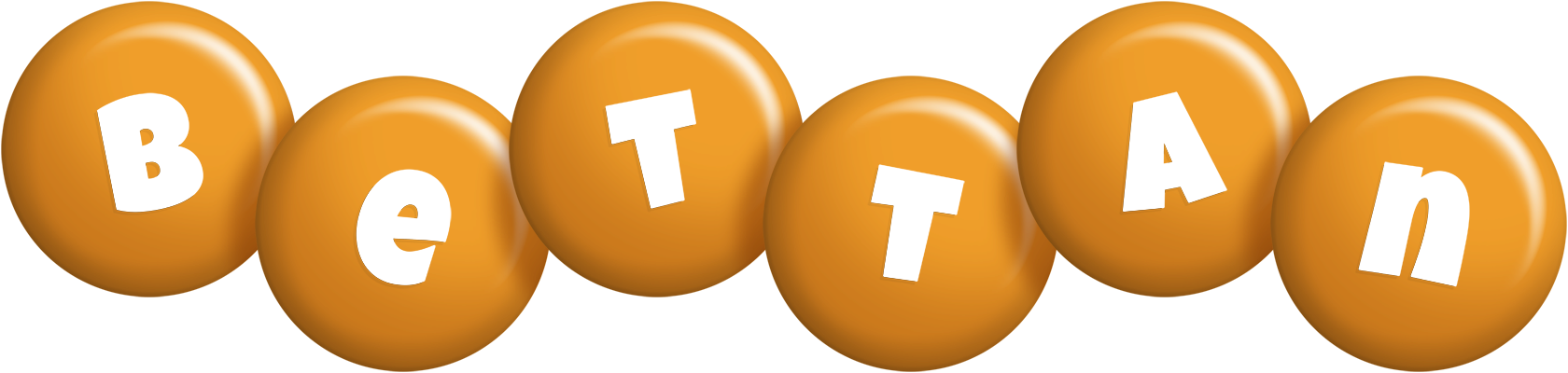Bettan candy-orange logo