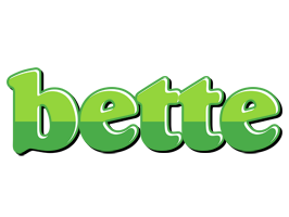 Bette apple logo