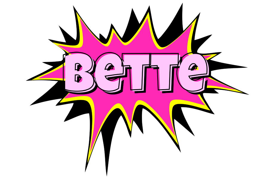 Bette badabing logo