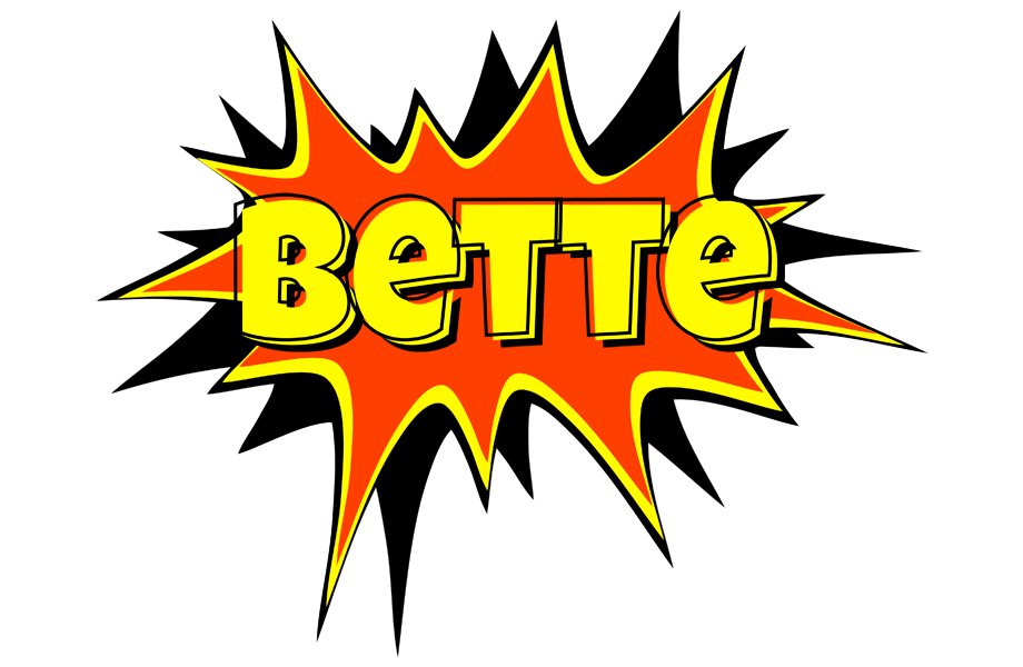 Bette bazinga logo