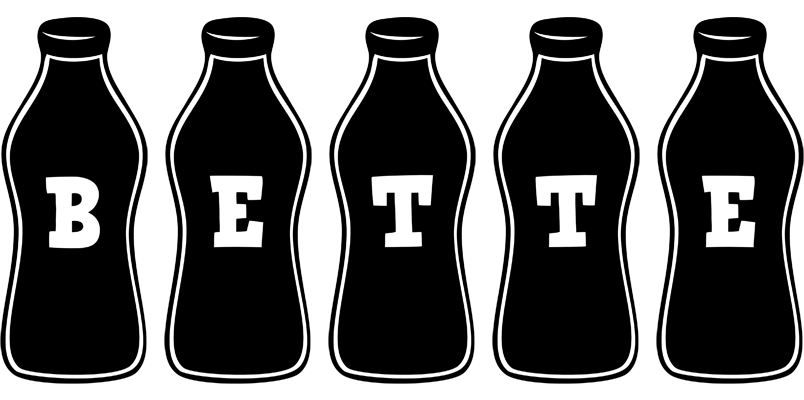 Bette bottle logo