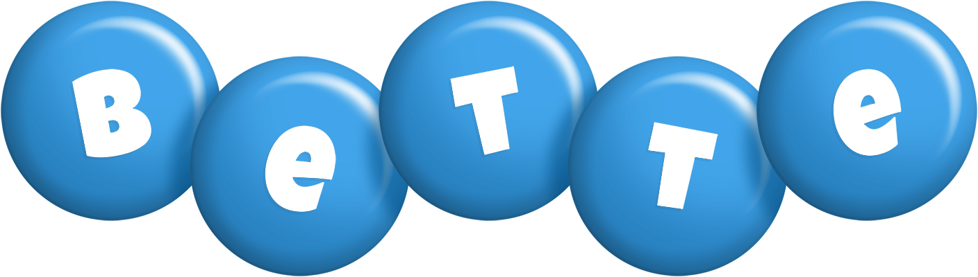 Bette candy-blue logo