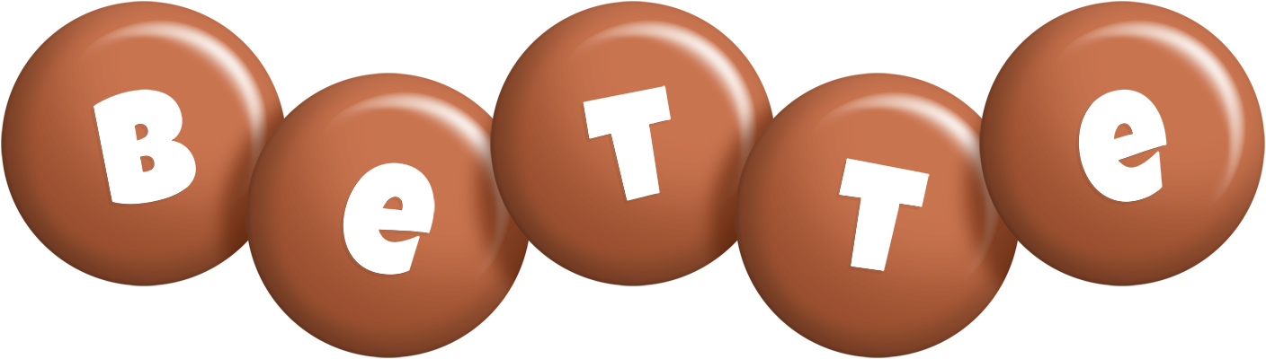 Bette candy-brown logo