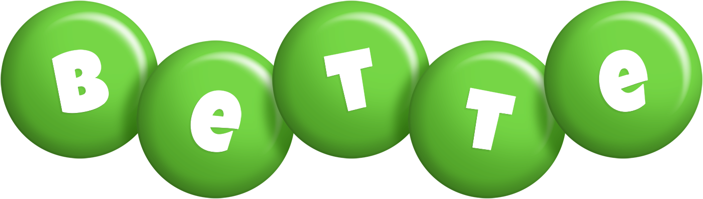 Bette candy-green logo