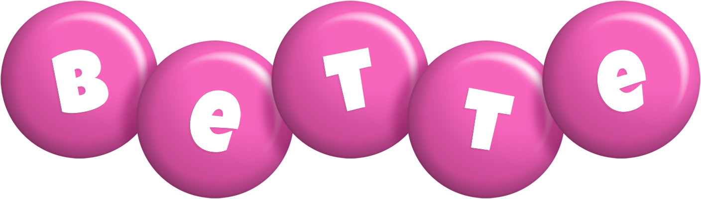 Bette candy-pink logo