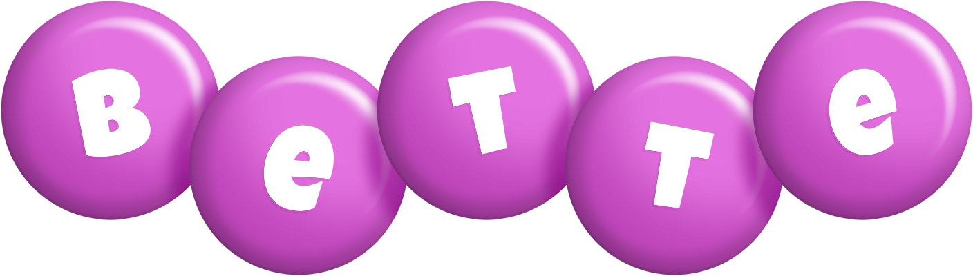 Bette candy-purple logo
