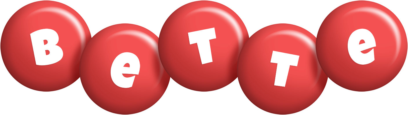 Bette candy-red logo