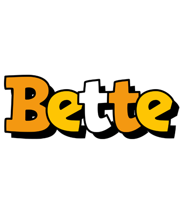 Bette cartoon logo