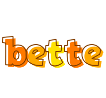 Bette desert logo