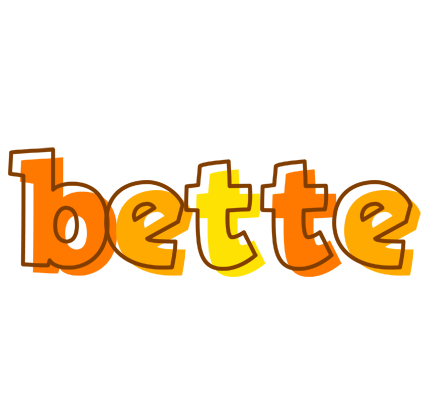 Bette desert logo