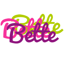 Bette flowers logo