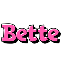 Bette girlish logo