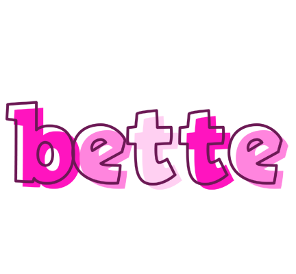 Bette hello logo