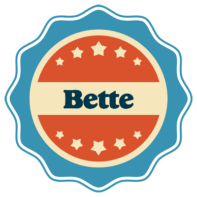 Bette labels logo