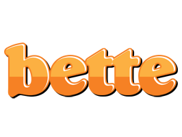 Bette orange logo