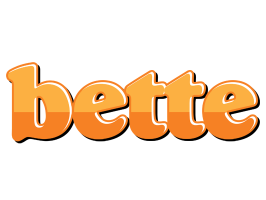 Bette orange logo
