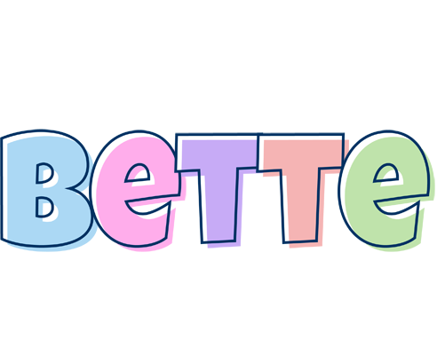 Bette pastel logo