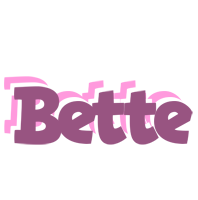 Bette relaxing logo