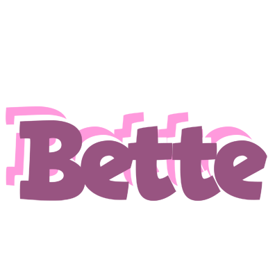 Bette relaxing logo