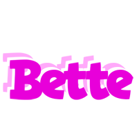 Bette rumba logo