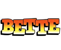 Bette sunset logo