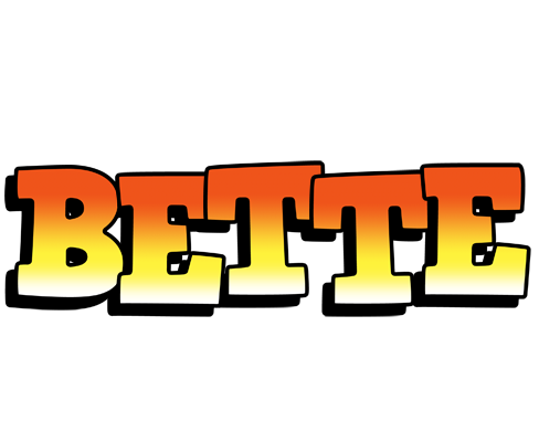Bette sunset logo