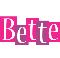 Bette whine logo