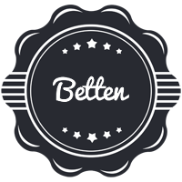 Betten badge logo