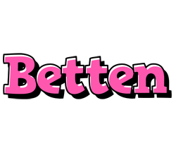 Betten girlish logo