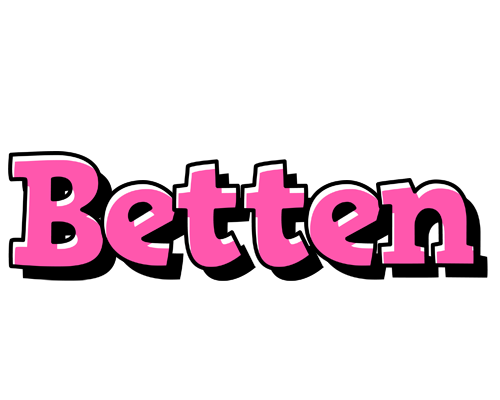 Betten girlish logo