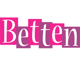 Betten whine logo